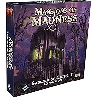 Mansions of Madness Sanctum of Twilight Expansion - Confront the Shadows of the Order! Cooperative Mystery Game, Ages 14+, 1-5 Players, 2-3 Hour Playtime, Made by Fantasy Flight Games
