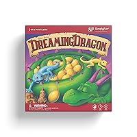 SimplyFun Dreaming Dragon - A Game for Kids Based on Steady Hands, Concentration, and A Little Luck - 2 to 4 Players - Kids Game Ages 6 & Up