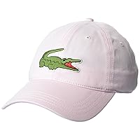 Lacoste Men's Solid Big Croc Cap