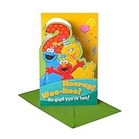 American Greetings 2nd Birthday Card (Sesame Street)