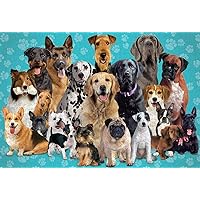 Best Friends Dog Collage 1000-piece Jigsaw Puzzle