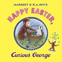 Happy Easter, Curious George: Gift Book with Egg-Decorating Stickers!: An Easter And Springtime Book For Kids Happy Easter, Curious George: Gift Book with Egg-Decorating Stickers!: An Easter And Springtime Book For Kids Hardcover Kindle