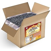 Rani Urid/Urad Whole Black (Matpe Beans with Skin) Indian Lentils 400oz (25lbs) 11.36kg Bulk Box ~ All Natural | Gluten Friendly | NON-GMO | Vegan | Indian Origin