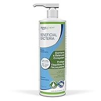 Aquascape Liquid Beneficial Bacteria for Pond and Water Features, 16-Ounce, Easy Pump Top Bottle | 98887