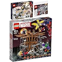 Lego Set of 3: 76261 Spider-Mans Big Showdown, 76195 Spider-Mans Drone Duel & 30443 Spider-Mans Bridge Duel