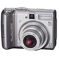 Canon PowerShot A570IS 7.1MP Digital Camera with 4x Optical Image Stabilized Zoom (OLD MODEL)