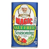 Chef Paul Prudhomme's Magic Seasoning Blends ~ Magic Salt Free Seasoning, 5-Ounce Canister