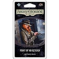 Fantasy Flight Games Arkham Horror The Card Game Point of No Return Mythos Pack - Descend into The Dreaded Underworld! Cooperative Living Card Game, Ages 14+, 1-4 Players, 1-2 Hour Playtime, Made