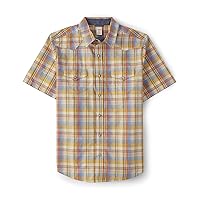 Gymboree Men's Dad and Son Matching Short Sleeve Button Up Shirt