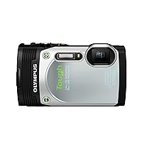 OM SYSTEM OLYMPUS Stylus TG-850 IHS 16 MP Digital Camera (Black/Silver)