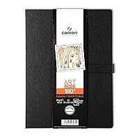  Canson XL Series Mixed Media Pad, Rough Texture, Side