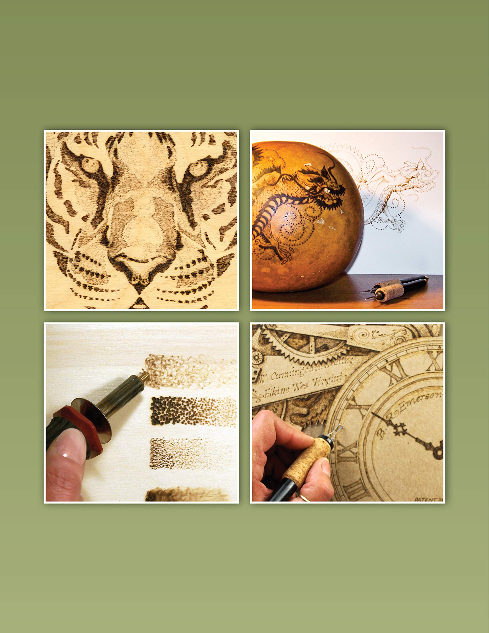 The Art & Craft of Pyrography: Drawing with Fire on Leather, Gourds, Cloth, Paper, and Wood (Fox Chapel Publishing) More Than 40 Patterns, Step-by-Step Projects, and Expert Advice from Lora S. Irish