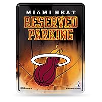 NBA Basketball Metal Parking Sign 8.5