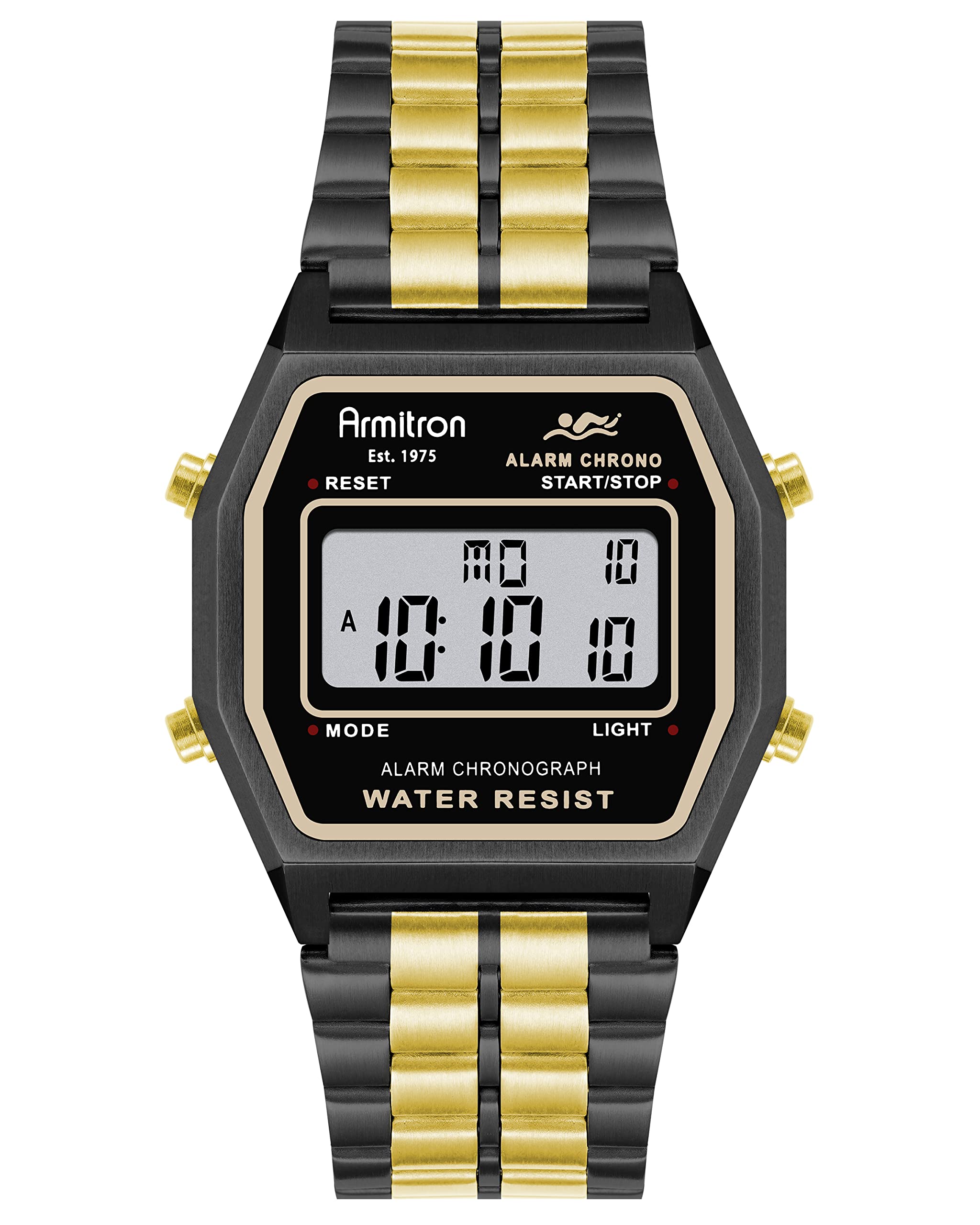 Armitron Sport Retro Digital Chronograph Bracelet Watch, 40/8474