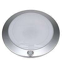 Good Earth Lighting RE1110-SIL-07LF2-G Rechargeable Lithium Battery LED Motion-Activated 7-Inch Round Closet Light - Silver - 25W Incandescent Equivalent - 4000K - Motion Sensing up to 15 ft