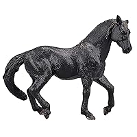 MOJO Andalusian Black Realistic Horse Toy Replica Hand Painted Figurine