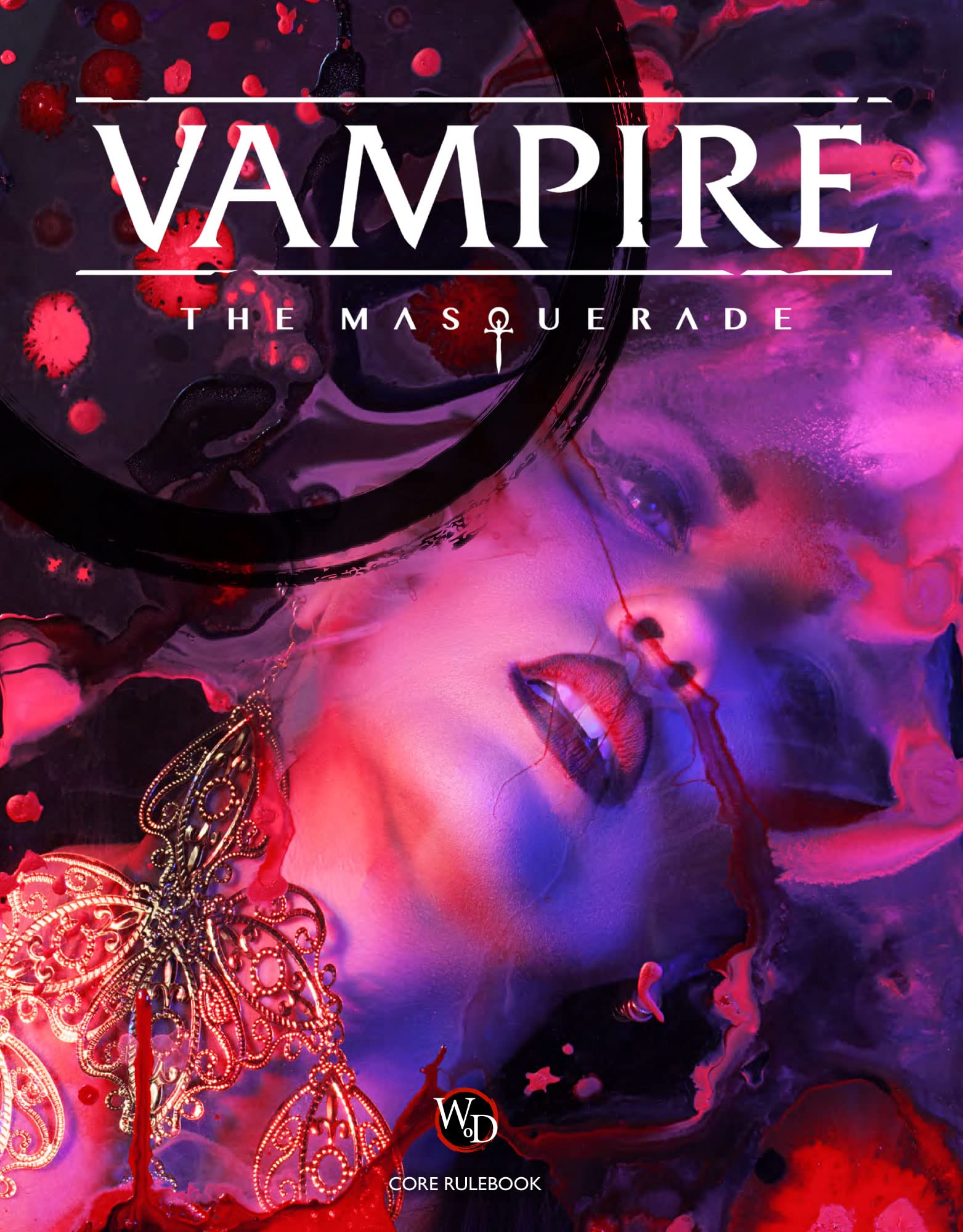 Renegade Game Studios Vampire: The Masquerade 5th Edition Roleplaying Game Core Rulebook