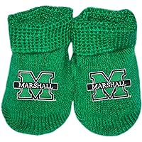 Marshall University Newborn Baby Bootie Sock