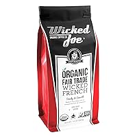 Wicked Joe Coffee Wicked French Ground, 12 oz, Red