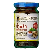 Mae Pranom Brand Vegetarian Thai Chili Paste 114g.