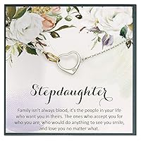 Step Daughter Gift from Stepfather Gifts for Step Daughter Quotes Jewelry Gifts Wedding