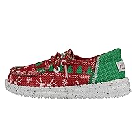 Hey Dude Wally Toddler Jolly Jingle Size C8 | Toddler's Shoes | Kid's Slip On Loafers | Comfortable & Light-Weight