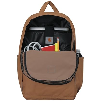 Carhartt Trade Plus Backpack with 15-Inch Laptop Compartment, Carhartt Brown