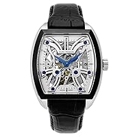 Europassion Watch EP224-11 Men's Automatic Watch, Europassion, Black, Silver
