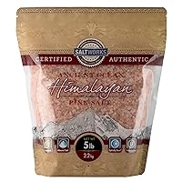Ancient Ocean Himalayan Pink Salt, Coarse Grain, 5 Pound Bag