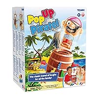TOMY Pop Up Pirate Game - Provides Plenty of Swashbucklin' Fun on Family Game Night