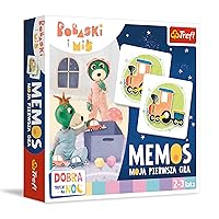 Trefl My First Memos Game with Bohden Fairy Tales Family Taffeln for Children from 2 Years