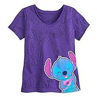 Disney Stitch Ukulele T-Shirt for Kids Multi