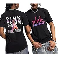Men Pi&n*k Shirt Carnival Trust%Fall Tour Shirts Carnival 2023 Tour T-Shirt Fashion Women Cotton Shirts