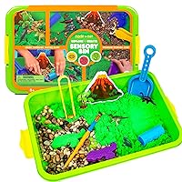 Made By Me Explore + Create Dino Galaxy Sensory Bin, Fun Sensory Bins for Toddlers 3+, All-in-One Tactile Sensory Toys, Learn Through Play Toys, Unique Fine Motor Toys & Dino-Mite Sensory Experience