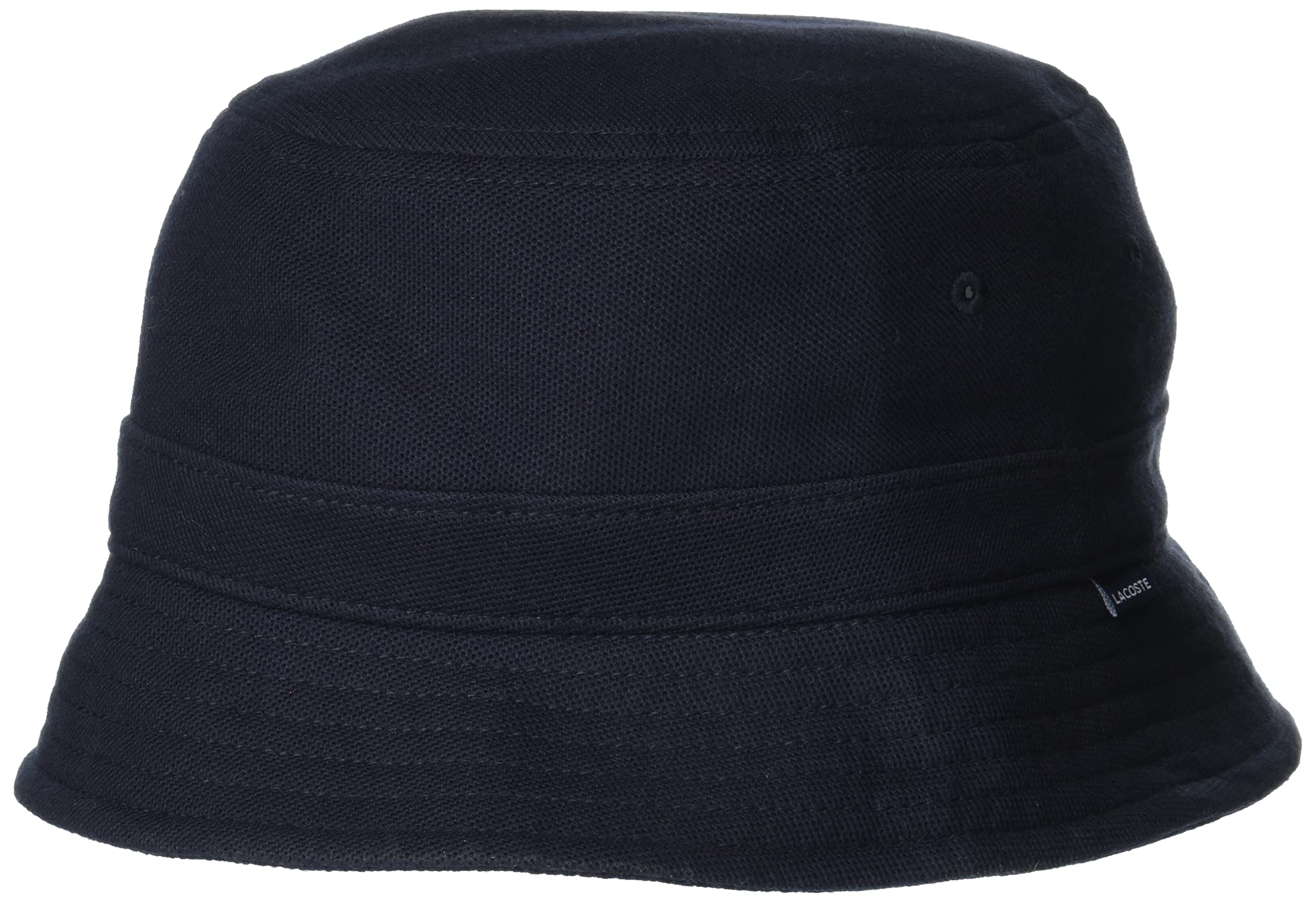 Lacoste Men's Solid Little Croc Pique Bucket Hat