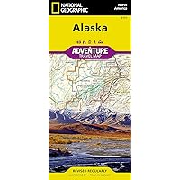 Alaska Map (National Geographic Adventure Map, 3117)