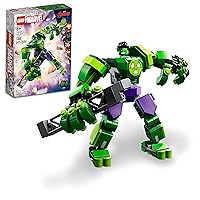 LEGO Marvel Hulk Mech Armor 76241 Building Toy Set for Kids, Boys, and Girls Ages 6+ (138 Pieces)