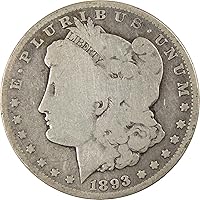 1893 O Morgan Dollar VG Very Good Silver $1 Coin SKU:I11649