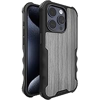 Smartish® iPhone 15 Protective Magnetic Case - Gripzilla Compatible with MagSafe [Rugged + Tough] Heavy Duty Grip Armored Slim Cover w/Drop Tested Protection for Apple iPhone 15 - Graspin' Aspen