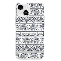 Ethnic_Elephant Full Covered Soft Cover TPU Phone Protective Case Compatible with iPhone 13 Series