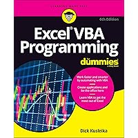 Excel VBA Programming For Dummies (For Dummies (Computer/Tech)) Excel VBA Programming For Dummies (For Dummies (Computer/Tech)) Paperback Kindle