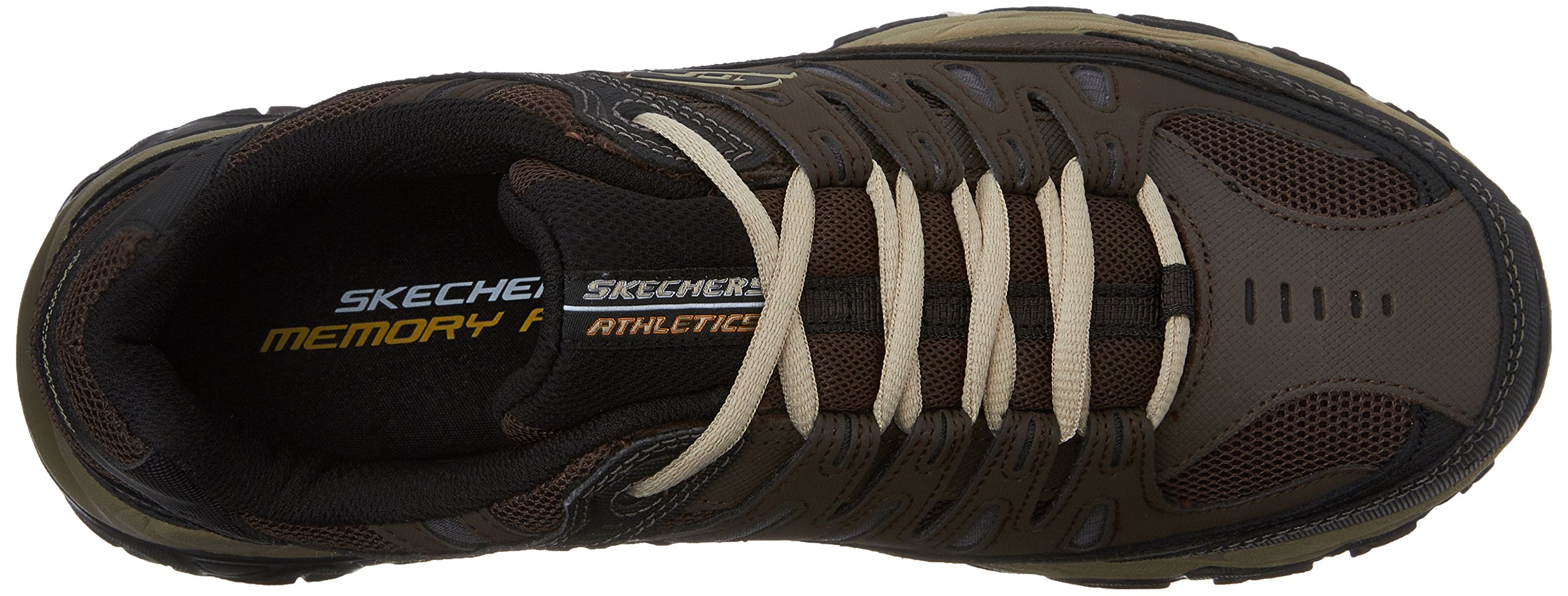 Skechers Men's Afterburn Memory-Foam Lace-up Sneaker