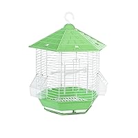 SP31997GREEN Bali Bird Cage, Green