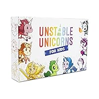 Unstable Unicorns for Kids Edition Base Game - A strategic card game for Kids!