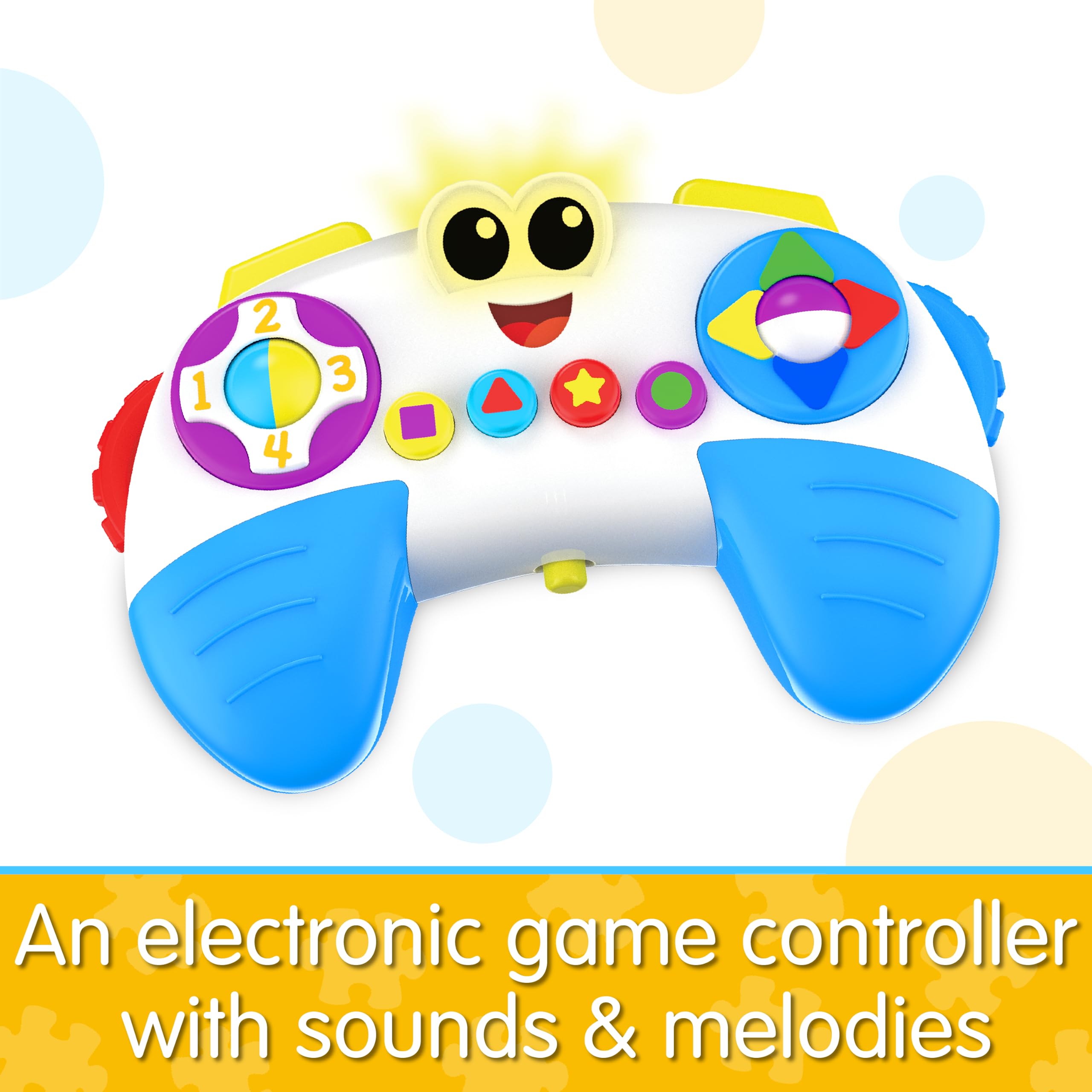 The Learning Journey Early Learning - On The Go Game Controller - Baby Game Controller Toy for Boys & Girls Ages 3 Months and Up - Award Winning Toys