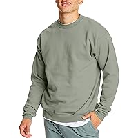 Hanes Men's Ecosmart Fleece Sweatshirt, Cotton-blend Pullover, Crewneck Sweatshirt for Men, 1 Or 2 Pack Available