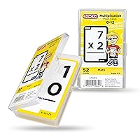 Duncan Flash Cards- Multiplication 3703FC Yellow & White, Medium