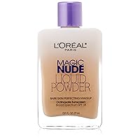 Magic Nude Liquid Powder Bare Skin Perfecting Makeup SPF 18, Classic Ivory, 0.91 Ounces