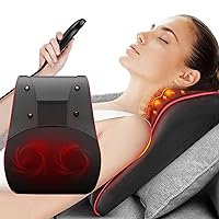 Neck and Back Massager With Heat, Massagers for Neck and Back, Neck Massager for Pain Relief Deep Tissue, Back Massager for Back Neck, Shoulder, Leg Pain Relief, Gifts for Men, Women, Dad, Mom