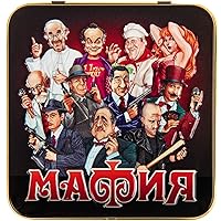 Mafia Game Cards Set in Russian Party Game for Company Board Game Set Adults Playing